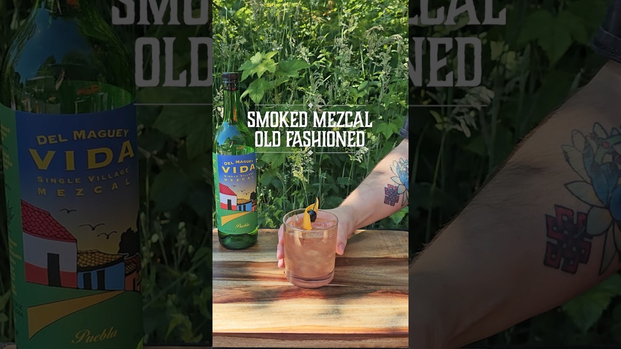 Smoked Mezcal Old Fashioned