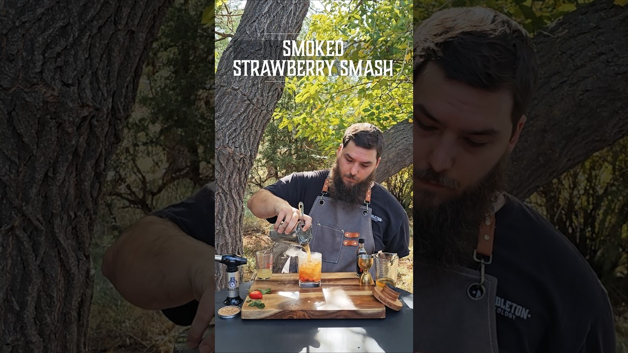 Smoked Strawberry Smash